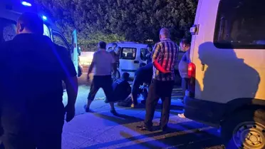 Gazipaşa'da Minibüs Yayaya Çarptı