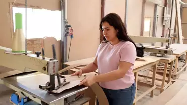 Hatay'da Mobilyacılık Sektörüne Nitelikli Eleman Yetiştiriliyor