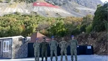 İspanyol Heyet, Komando Okulu'nu Ziyaret Etti