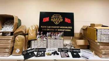 Buca'da Uyuşturucu ve Silah Operasyonu