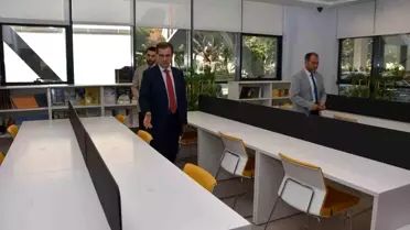 Salihli Kaymakamı Spor Kompleksi'ni Ziyaret Etti