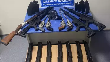 Ruhsatsız Silahla Yakalandı