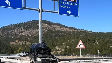 Seydişehir'de Trafik Kazası: 2 Yaralı