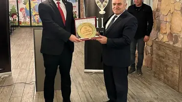 Muhammet Özbalta'ya Veda Yemeği