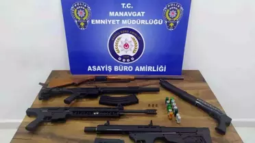 Manavgat'ta Eş Zamanlı Operasyon: 6 Gözaltı