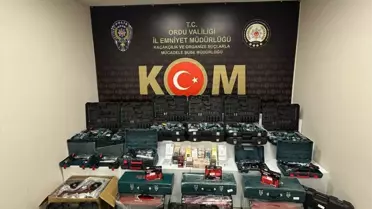 Ordu'da Kaçak Tütün Operasyonu