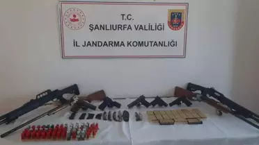 Şanlıurfa'da Silah Kaçakçılığı Operasyonu