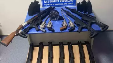 Seydişehir'de Usulsüz Tüfek Operasyonu