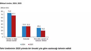 2025'te Tarımsal Üretimde Büyük Düşüş
