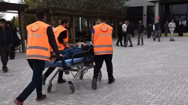 YYÜ'nde Afet Tatbikatı Yapıldı