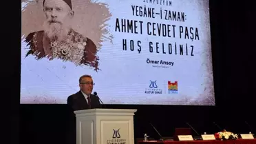 Ahmed Cevdet Paşa Sempozyumu Başladı