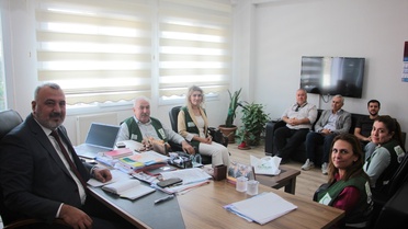Yeşilay'dan Aile ve Sosyal Hizmetler'e Ziyaret