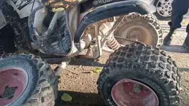 Otobüs ATV'ye Çarptı: Sürücü Hayatını Kaybetti