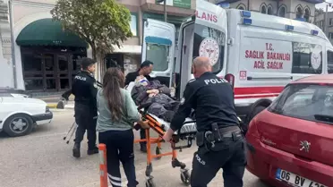 Bandırma'da Yürüyen Adam Fenalaştı