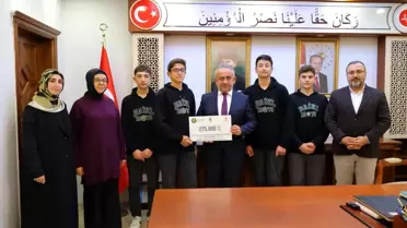 Bayburt İmam Hatip Lisesi'nden Filistin'e Destek