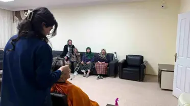 Huzurevi Sakinlerine Gönüllü Kuaför Desteği