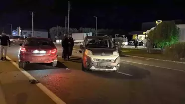 İnegöl'de Zincirleme Kaza: 3 Yaralı