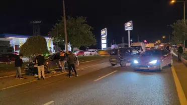 İnegöl'de Trafik Kazası: 1 Yaralı