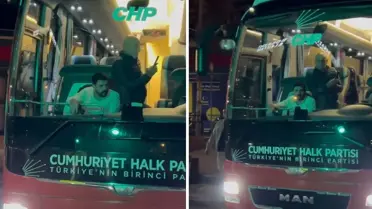 Çağlayan'da İmamoğlu gerginliği erken başladı