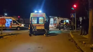 Çorum'da Polis Otosu Kaza Yaptı: 4 Yaralı