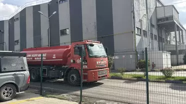 Edirne'de Fabrikada Patlama ve Yangın