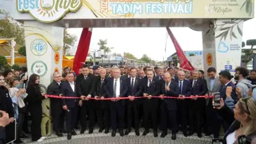 Edremit'te 2. Zeytinyağı Tadım Festivali FestOlive başladı