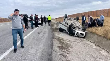 Erzincan'da Trafik Kazası: 4 Yaralı