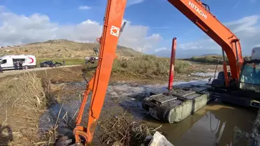 Gediz Nehri'nde Ceset Bulundu