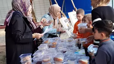 Gelibolu'da Öğrencilerden Gazze'ye Destek Kermesi