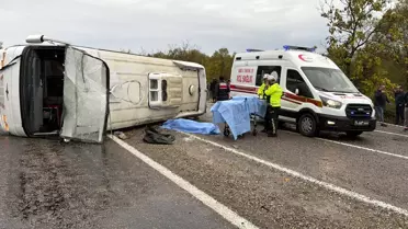 Bartın'da Midibüs Kazası: 1 Ölü, 19 Yaralı