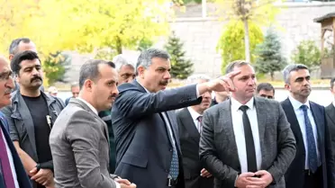 İspir'deki heyelan bölgesine kaya tahkimatı yapılıyor