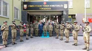 Kara Kuvvetleri Komutanı Hakkari'de