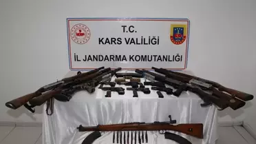 Kars'ta Silah Operasyonu: 11 Gözaltı