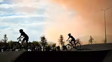 Kayseri'de Yeni BMX Parkuru ve Bisiklet Eğitim Alanı Açıldı