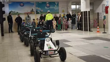 Kütahya'da Trafik Eğitimi Verildi