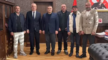 Gazetecilerden Başsavcı ve Komisyon Başkanı'na Ziyaret