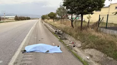 Manisa'da Motosiklet Kazası: 1 Ölü