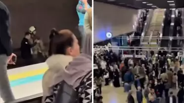 Marmaray'da büyük panik! Raylara atlayıp intihar etti