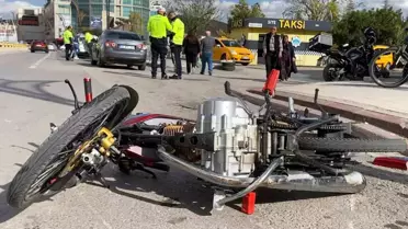 Aksaray'da Motosiklet Kazası: Bir Yaralı