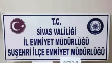 Sivas'ta Sahte Altın Çetesi Çökerildi