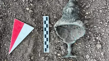 Roma Dönemine Ait İsis Büstü Bulundu