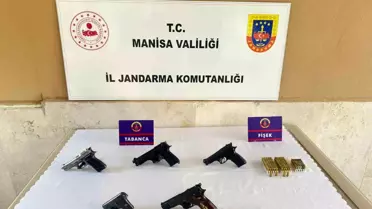 Alaşehir'de Silah Kaçakçısına Operasyon
