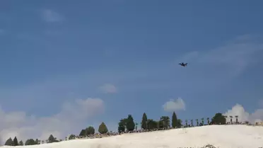 SOLOTÜRK'ün Pamukkale Gösterisi