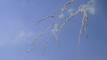 SOLOTÜRK'ten Pamukkale'de Gösteri