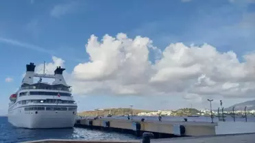Bodrum'a Kruvaziyer Turist Akını