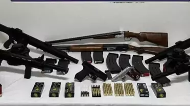 Ergene'de Ruhsatsız Silah Operasyonu