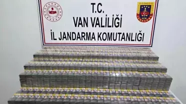 Başkale'de 2.470 Paket Kaçak Sigara Ele Geçirildi