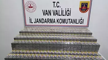 Başkale'de 2.470 Paket Kaçak Sigara Ele Geçirildi