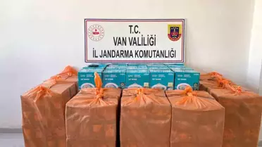 Başkale'de Kaçak Malzeme Ele Geçirildi