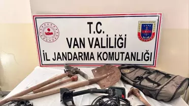 Van'da Kaçak Kazı Yapan 6 Kişi Yakalandı